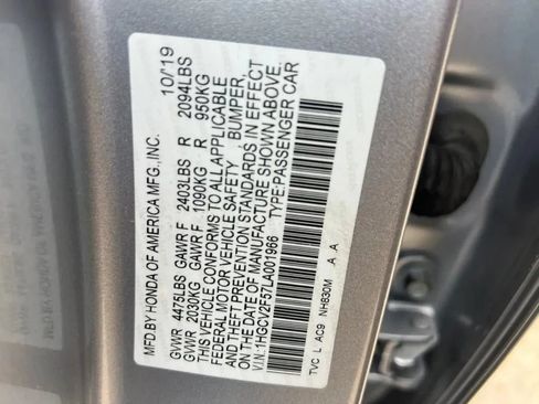 Used 2020 Honda Accord EX-L image 28