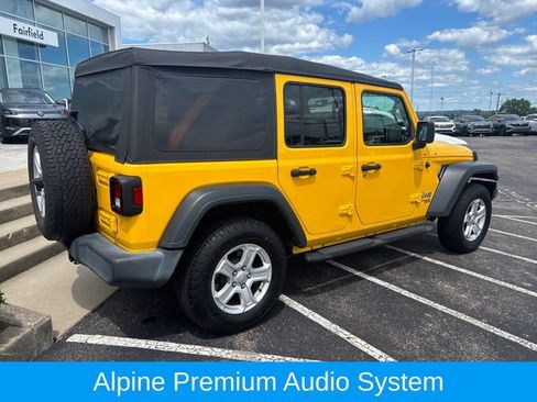 Used 2019 Jeep Wrangler Unlimited Sport S AWD/4WD image 3