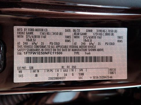 Certified 2022 Ford F150 XL w/ STX Appearance Package AWD/4WD image 23