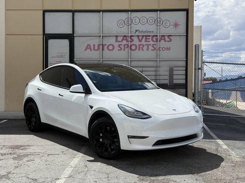 Used 2021 Tesla Model Y Long Range AWD/4WD image 1