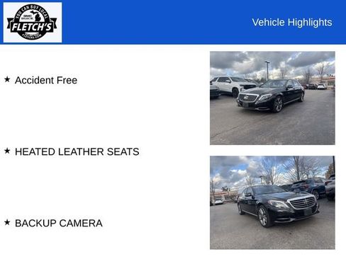 Used 2015 Mercedes-Benz S 550 4MATIC Sedan image 2