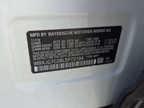 Used 2020 BMW X1 sDrive28i w/ Convenience Package FWD image 22