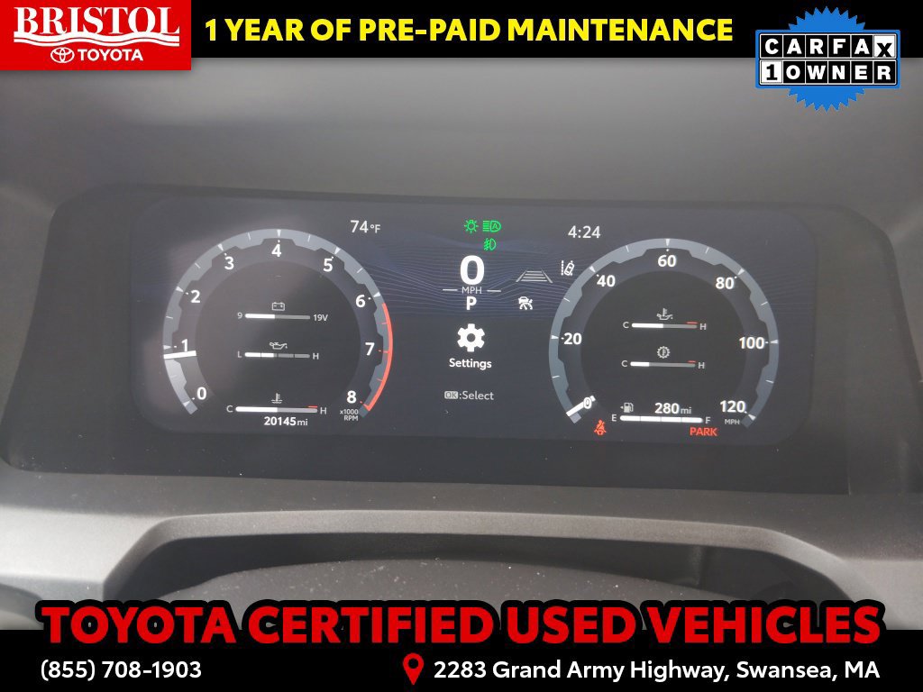 Certified 2025 Toyota Tacoma TRD Off-Road AWD/4WD image 25