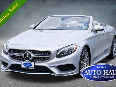 Used 2017 Mercedes-Benz S 550 Cabriolet