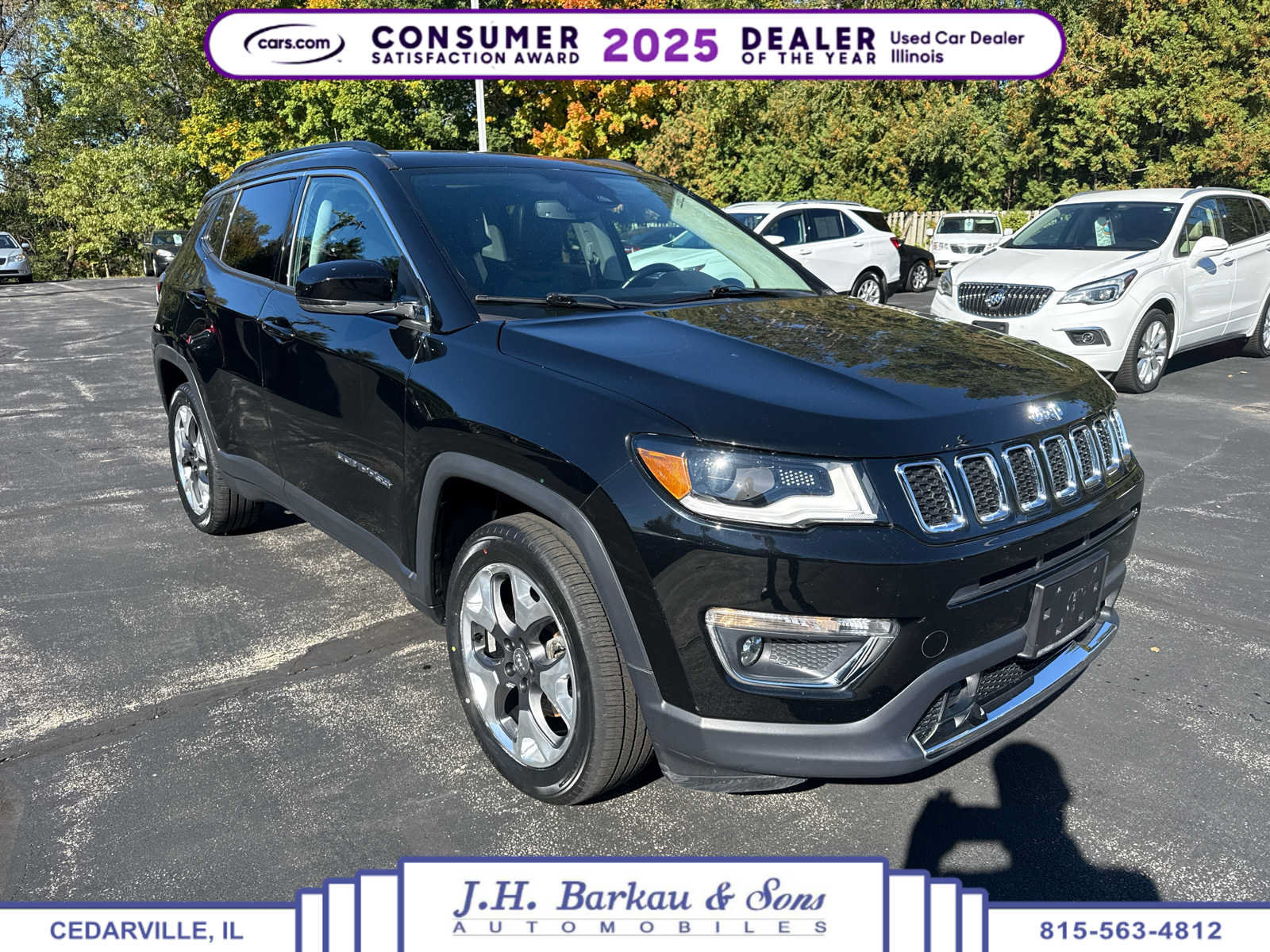 Used 2018 Jeep Compass Limited AWD/4WD image 1