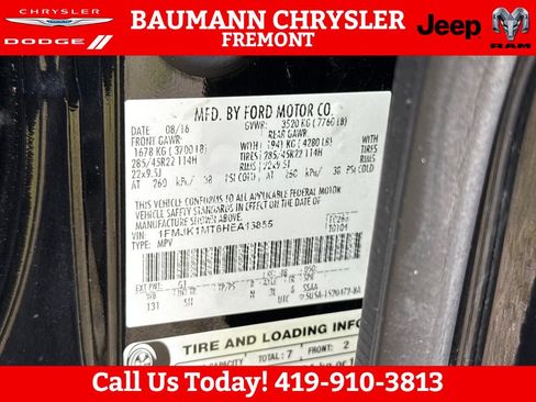 Used 2017 Ford Expedition EL Platinum AWD/4WD image 30