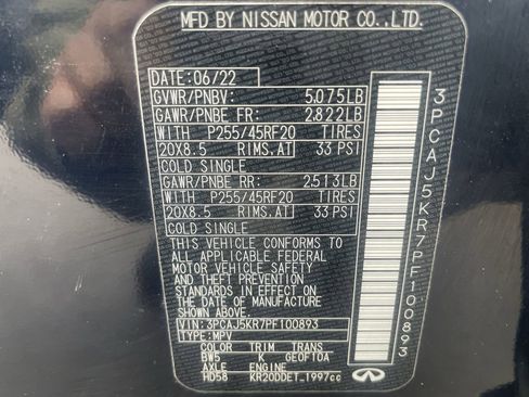 Used 2023 INFINITI QX55 Essential AWD/4WD image 25