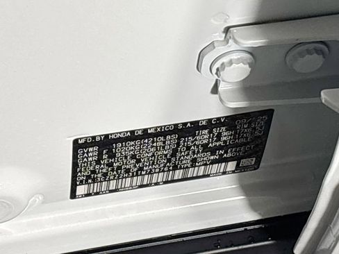 New 2026 Honda HR-V LX image 24