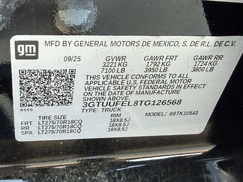 New 2026 GMC Sierra 1500 AT4X image 18