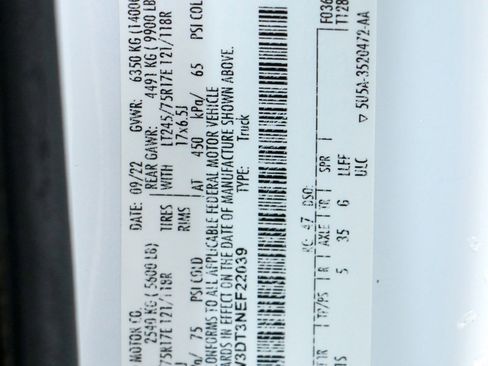 Used 2022 Ford F350 XL w/ STX Appearance Package image 32