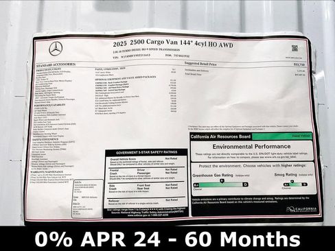 New 2025 Mercedes-Benz Sprinter 2500 image 19