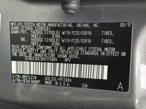 Used 2017 Toyota Sienna XLE Premium image 15