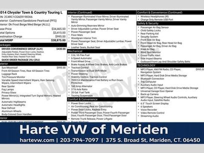 Used 2014 Chrysler Town & Country Touring-L w/ Driver Convenience Group