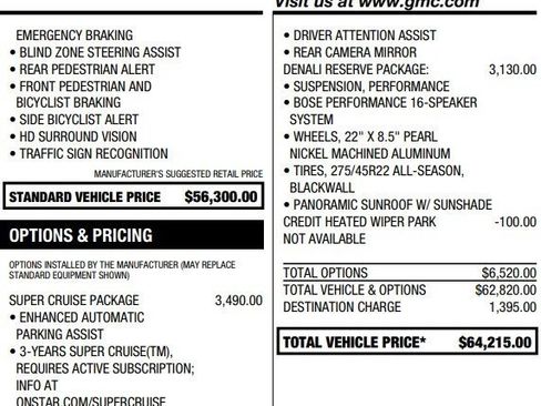 Certified 2024 GMC Acadia Denali w/ Super Cruise Package image 2