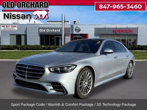 Used 2022 Mercedes-Benz S 580 4MATIC Sedan image 1