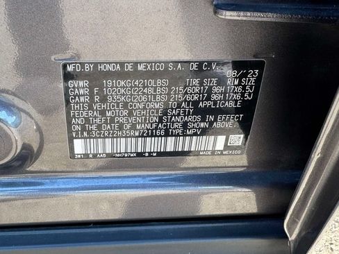 Certified 2024 Honda HR-V LX image 27