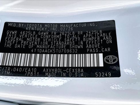 New 2026 Toyota Camry SE image 19