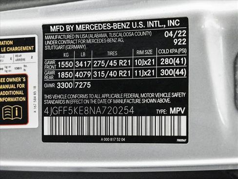 Certified 2022 Mercedes-Benz GLS 450 4MATIC image 28