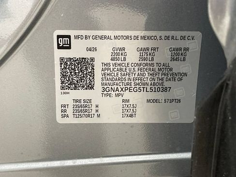 New 2026 Chevrolet Equinox LT AWD/4WD image 21