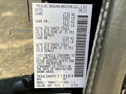 New 2026 INFINITI QX60 Autograph w/ Dark Cargo Package image 18