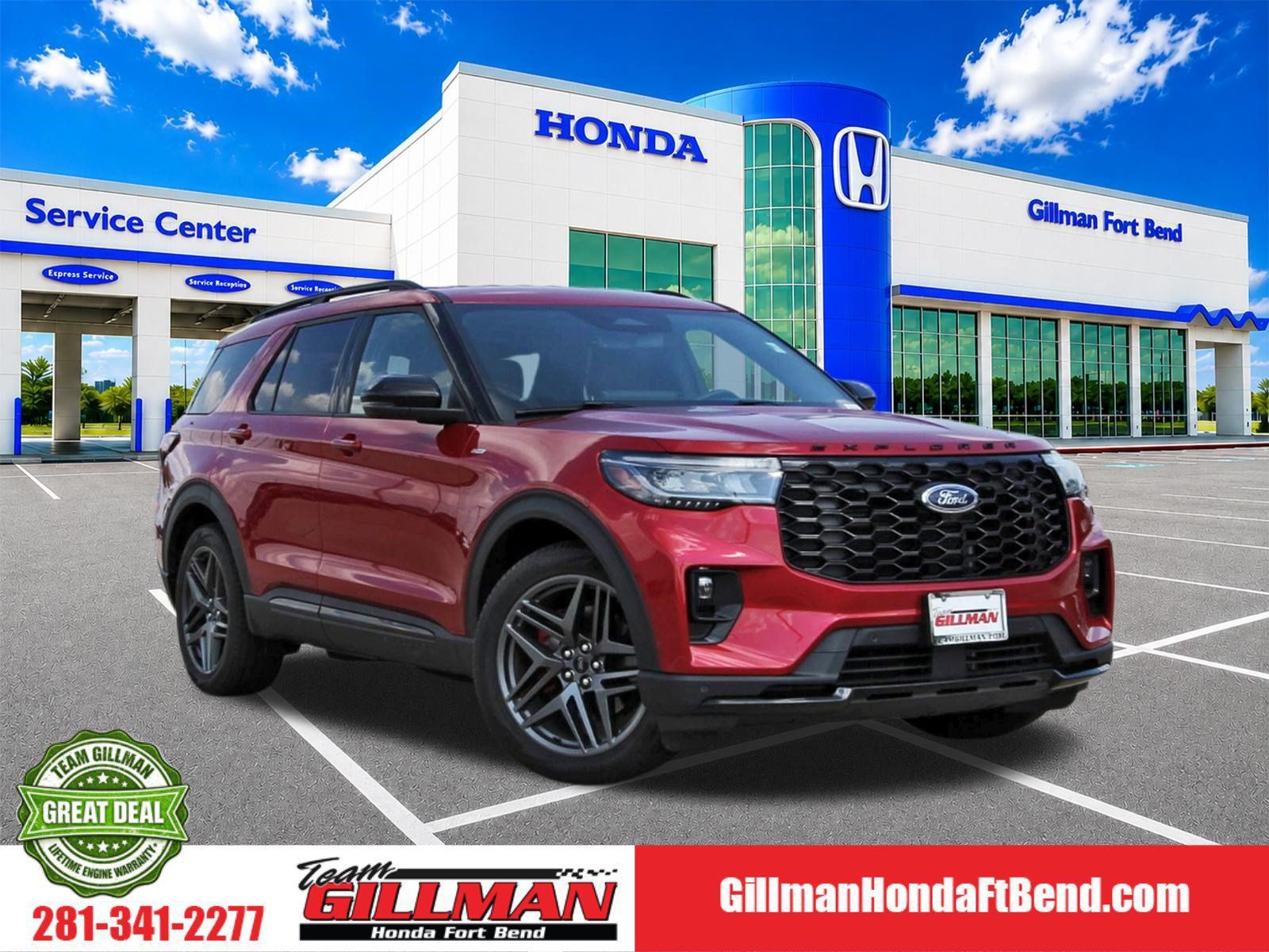 Used 2025 Ford Explorer ST-Line w/ Premium Package RWD image 1