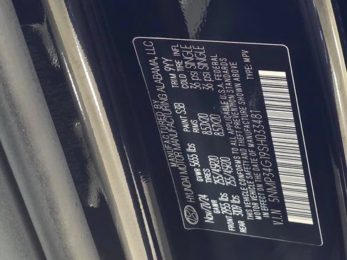 Certified 2025 Hyundai Santa Fe Limited FWD image 36