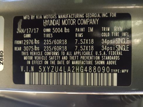 Used 2017 Hyundai Santa Fe Sport 2.0T w/ Cargo Package image 33