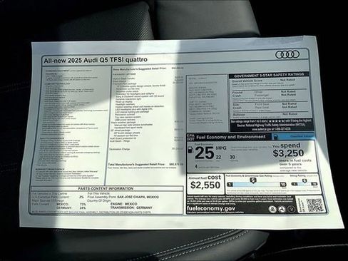 New 2025 Audi Q5 Premium Plus image 16
