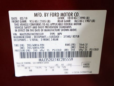 Used 2019 Ford EcoSport SE image 50