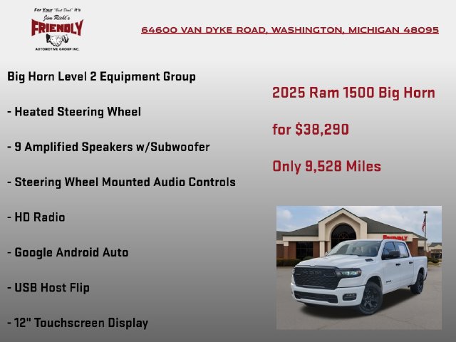 Used 2025 RAM 1500 Big Horn AWD/4WD image 25