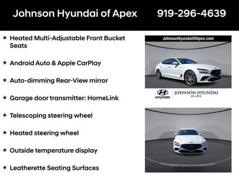 Used 2023 Genesis G70 2.0T AWD/4WD image 12