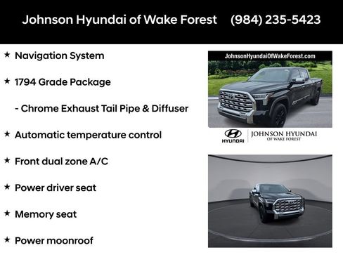 Used 2024 Toyota Tundra 1794 Edition AWD/4WD image 6