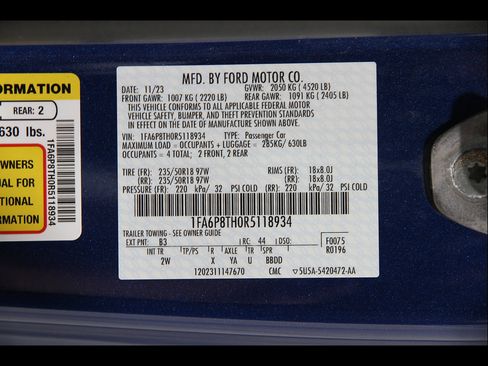 Used 2024 Ford Mustang Coupe RWD image 22