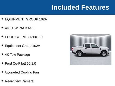 New 2025 Ford Maverick XL w/ 4K Tow Package AWD/4WD image 4