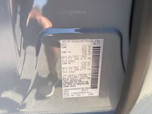 New 2025 Nissan Frontier PRO-4X w/ Interior Protection Package image 31