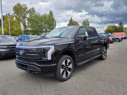 New 2025 Ford F150 Lightning Platinum