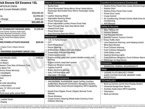 Used 2020 Buick Encore GX Essence w/ Advanced Technology Package image 23