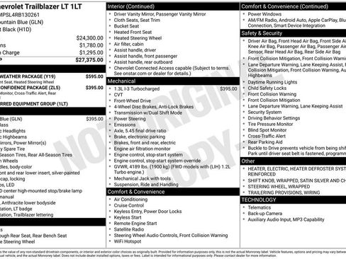 Certified 2024 Chevrolet TrailBlazer LT w/ LT Cold Weather Package FWD image 2
