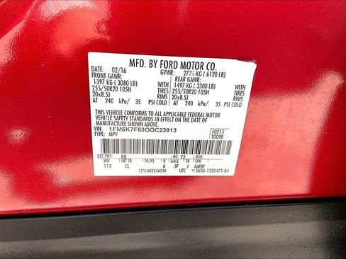 Used 2016 Ford Explorer Limited FWD image 37