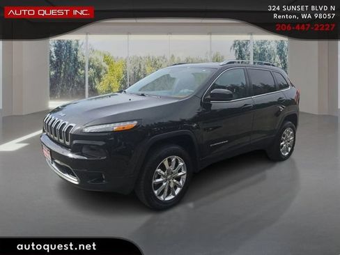 Used 2015 Jeep Cherokee Limited w/ Luxury Group AWD/4WD image 1