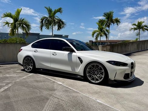 Used 2022 BMW M3 Competition w/ M Carbon Exterior Package RWD image 3