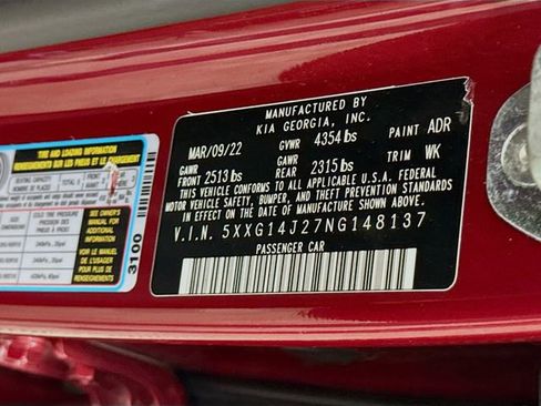 Used 2022 Kia K5 LXS image 28