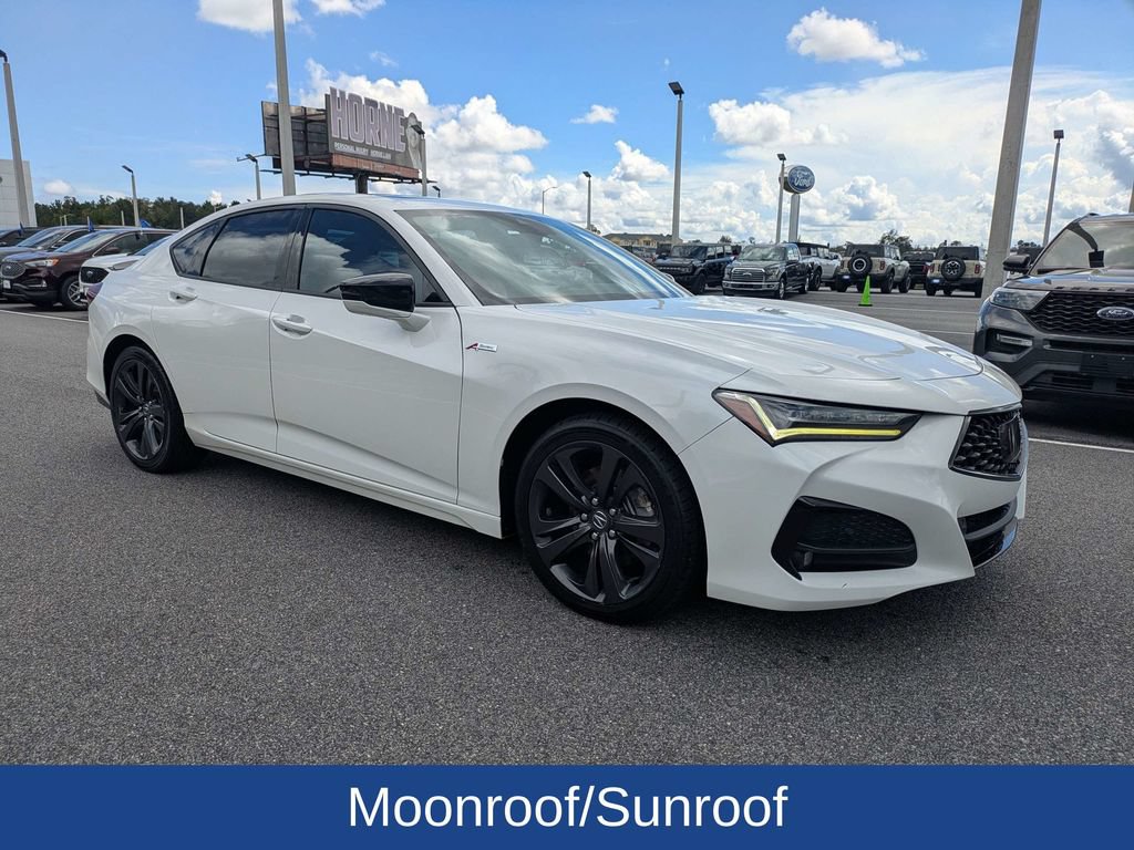 Used 2021 Acura TLX w/ A-SPEC Package AWD/4WD image 2