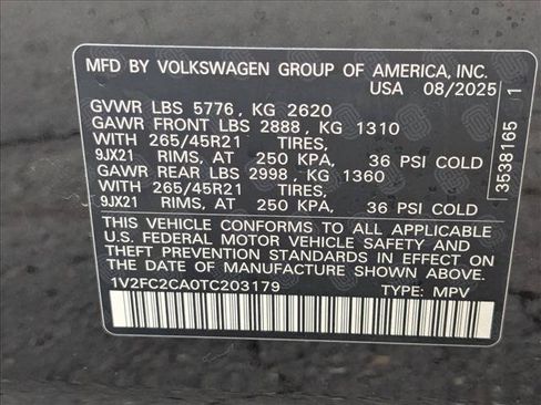 New 2026 Volkswagen Atlas Cross Sport SEL Premium R-Line AWD/4WD image 19