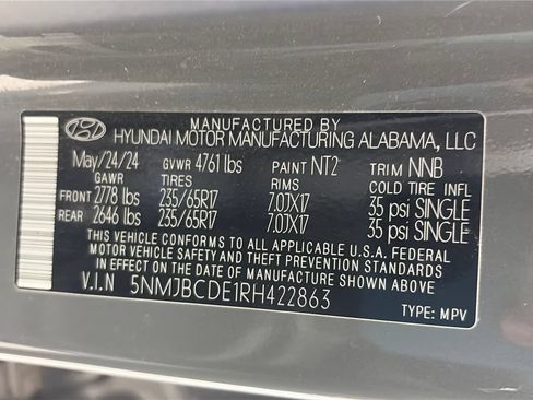 Used 2024 Hyundai Tucson SEL AWD/4WD image 9