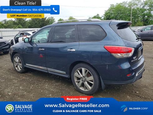 Used 2014 Nissan Pathfinder Platinum w/ Platinum Premium Package AWD/4WD image 3