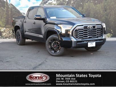 New 2026 Toyota Tundra Platinum