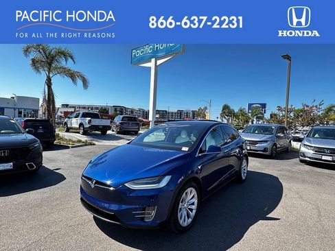 Used 2020 Tesla Model X Long Range AWD/4WD image 1