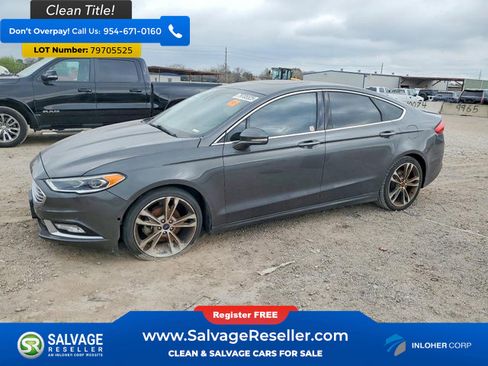 Used 2017 Ford Fusion Titanium image 1