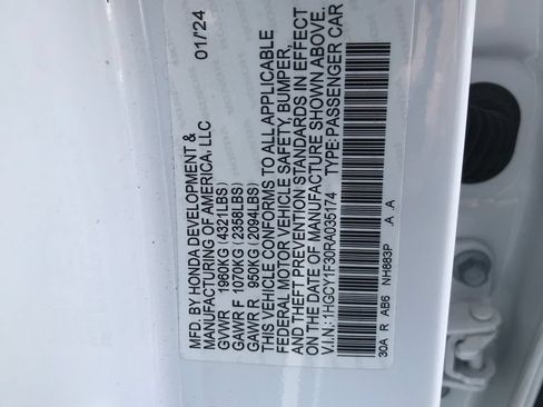 Certified 2024 Honda Accord EX image 17